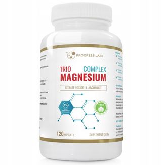 Progress Labs Trio Magnesium Complex 400 mg, 120 kapsułek - zdjęcie produktu