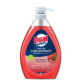 Dual Power, płyn do mycia naczyń, aloe & pomegranate, 1 l - zdjęcie produktu