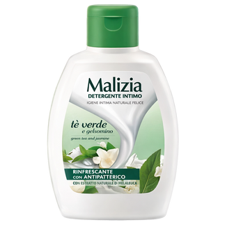Malizia, płyn do higieny intymnej, odświeżający, green tea&jasmin, 200 ml - zdjęcie produktu