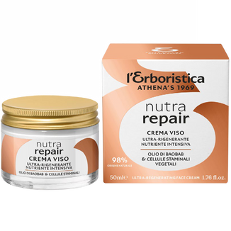 L'Erboristica Nutra Repair, odżywczy krem do twarzy, olej z baobabu i roślinne komórki macierzyste, 50 ml - zdjęcie produktu