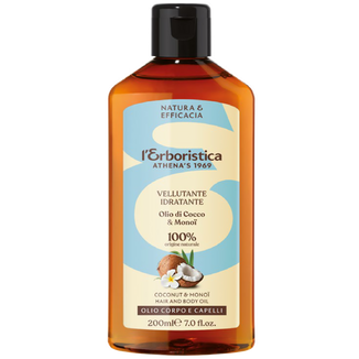 L'Erboristica Kokos & Monoi, czysty olejek do ciała i włosów, 200 ml - zdjęcie produktu