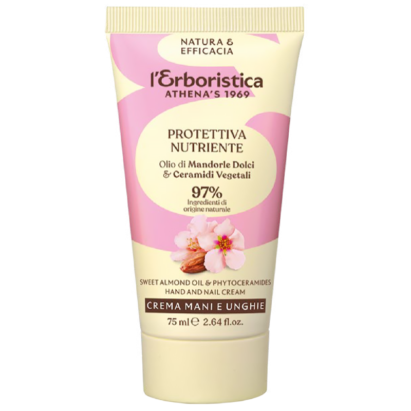 l'Erboristica L'Erboristica Mandel & Fitoceramidy, schützend und pflegend Hand- und Nagelcreme, 75 ml — Inhaltsstoffe und Bewertung