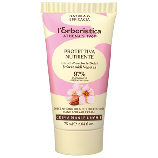 L'Erboristica Migdał & Fitoceramidy, ochronny i odżywczy krem do rąk i paznokci, 75 ml - zdjęcie produktu