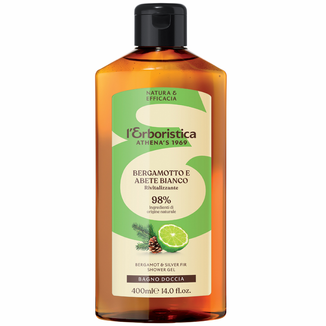 L'Erboristica, żel pod prysznic, bergamotka & jodła biała, rewitalizujący, 400 ml - zdjęcie produktu