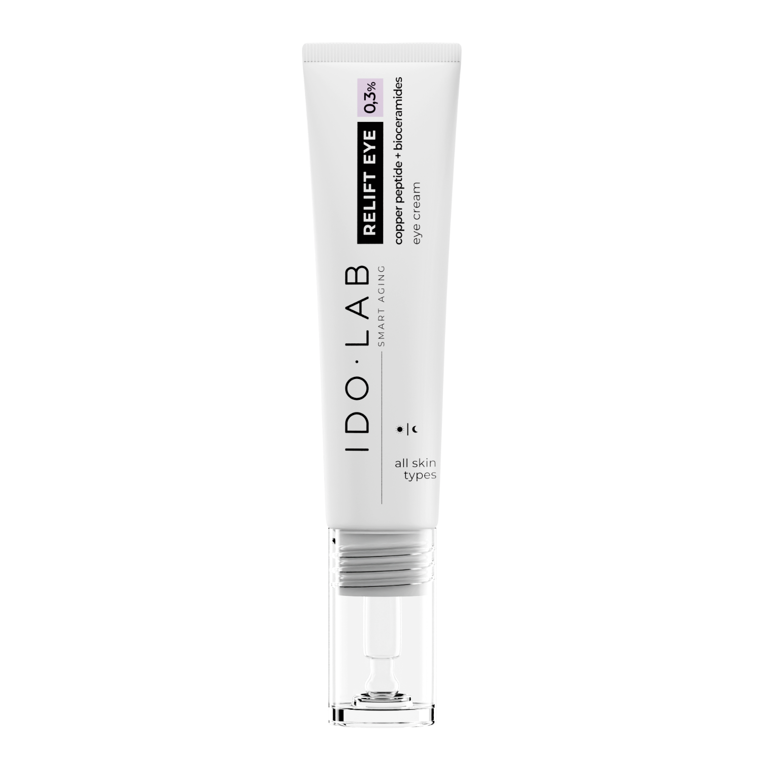 Nieznana Idolab Relift Eye, rewitalizujący krem pod oczy z peptydem miedziowym 0,3%, 15 ml — Inhaltsstoffe und Bewertung