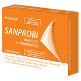 SanProbi Immuno + witamina D3, 20 kapsułek - miniaturka zdjęcia produktu