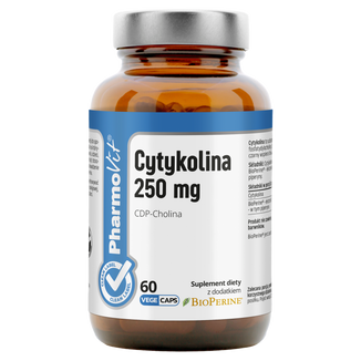 PharmoVit Cytykolina 250 mg, 60 kapsułek - zdjęcie produktu
