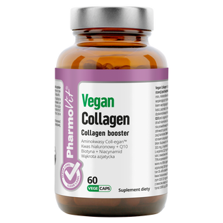 PharmoVit Vegan Collagen, Collagen Booster, 60 kapsułek - zdjęcie produktu