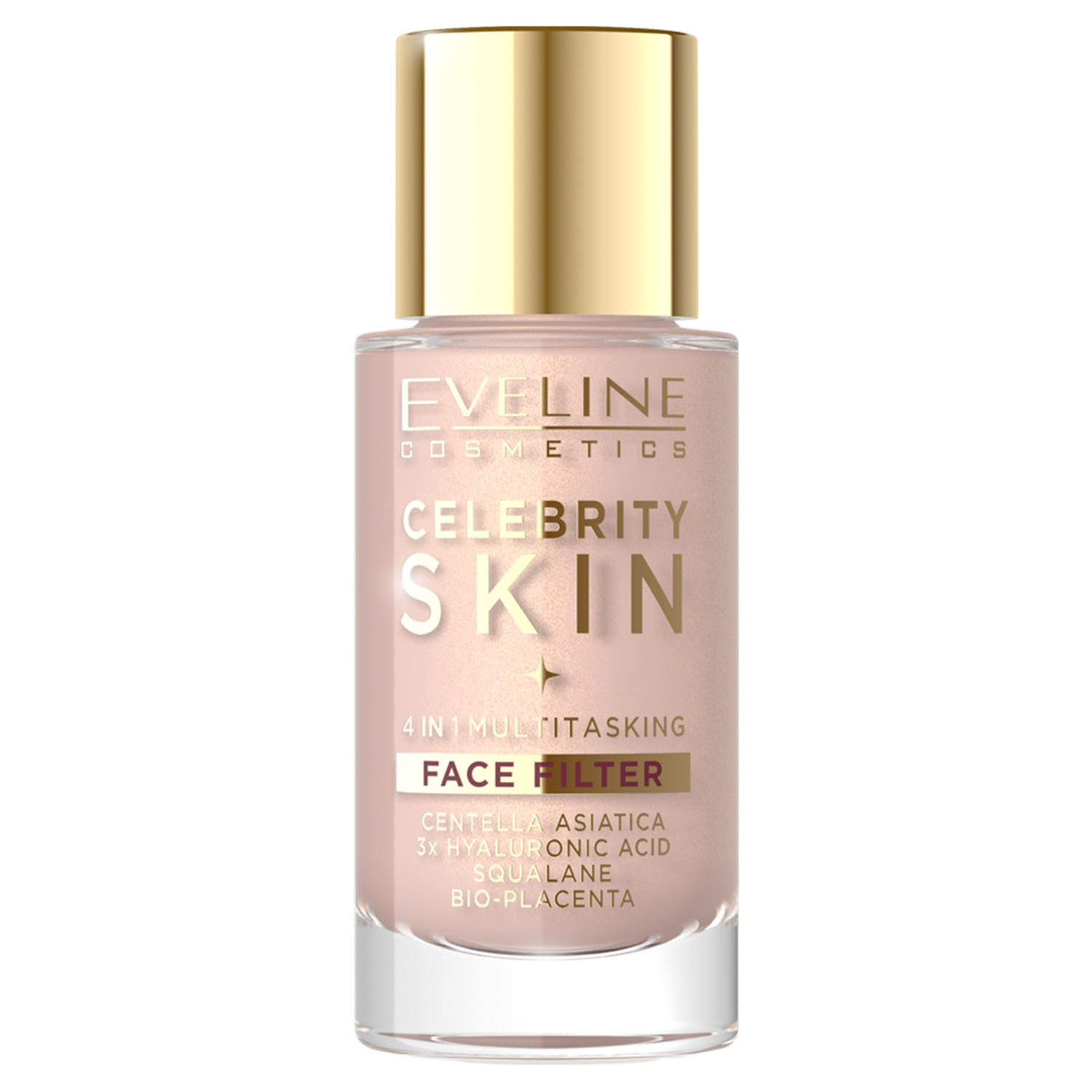 Nieznana Eveline Cosmetics Celebrity Skin, wielofunkcyjna baza do twarzy Glow Booster, 01N Universal Light, 30 ml