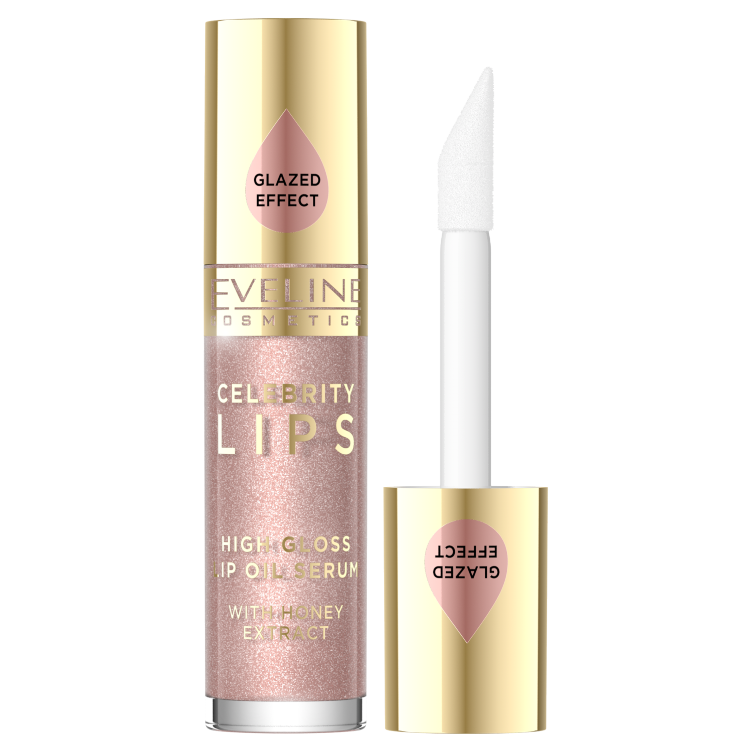Nieznana Eveline Cosmetics Celebrity Lips, olejek-serum do ust, 01 Like Magic, 5 ml
