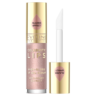Eveline Cosmetics Celebrity Lips, olejek-serum do ust, 01 Like Magic, 5 ml - zdjęcie produktu