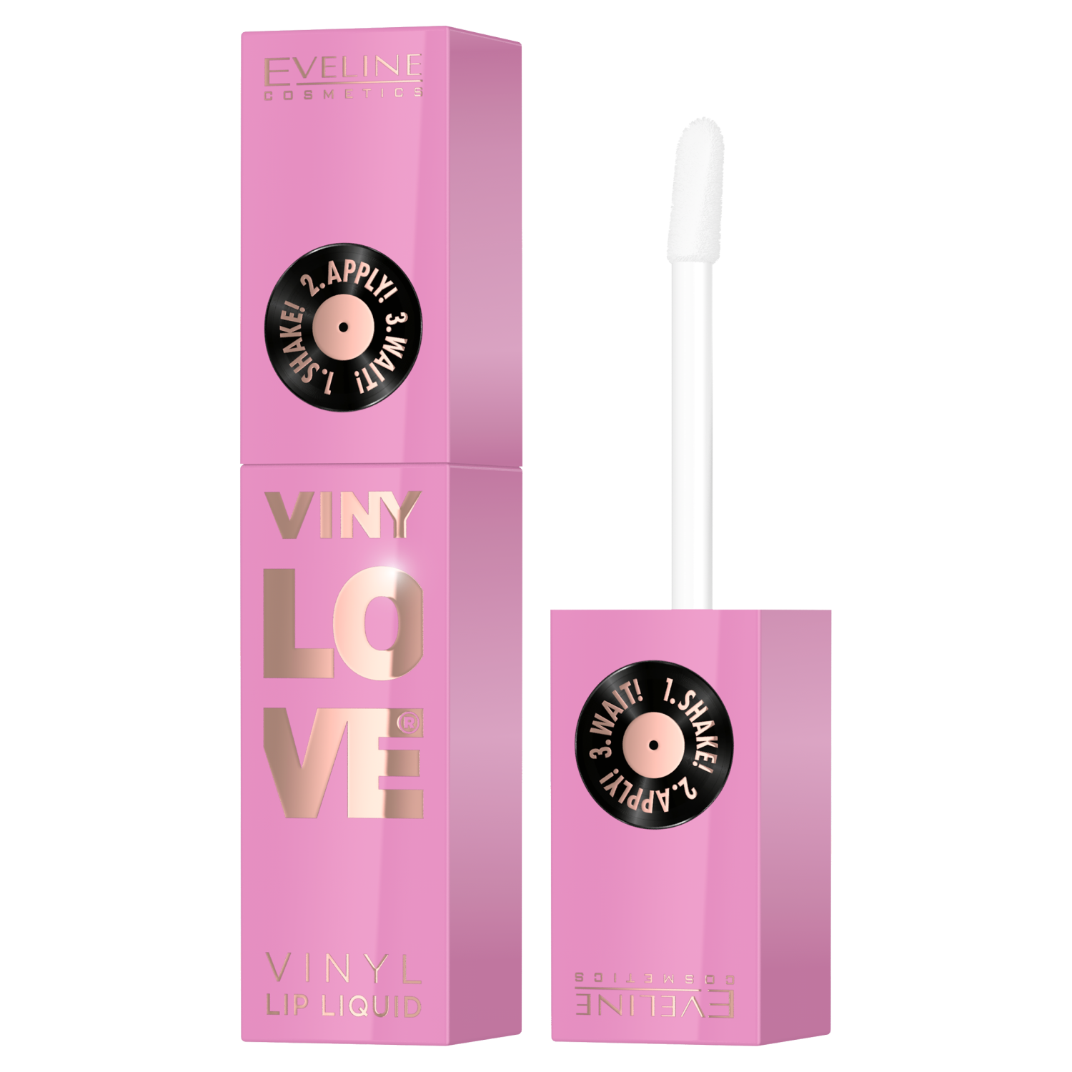 Nieznana Eveline Cosmetics VinyLove, długotrwała, płynna pomadka do ust z efektem winylowym, 02 Dusty, 4 ml — Składniki i ocena