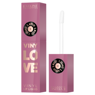 Eveline Cosmetics VinyLove, długotrwała, płynna pomadka do ust z efektem winylowym, 03 Bestie, 4 ml - zdjęcie produktu