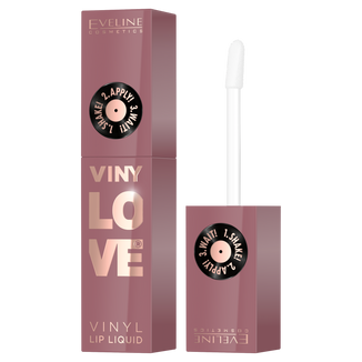 Eveline Cosmetics VinyLove, długotrwała, płynna pomadka do ust z efektem winylowym, 06 Chillie, 4 ml - zdjęcie produktu