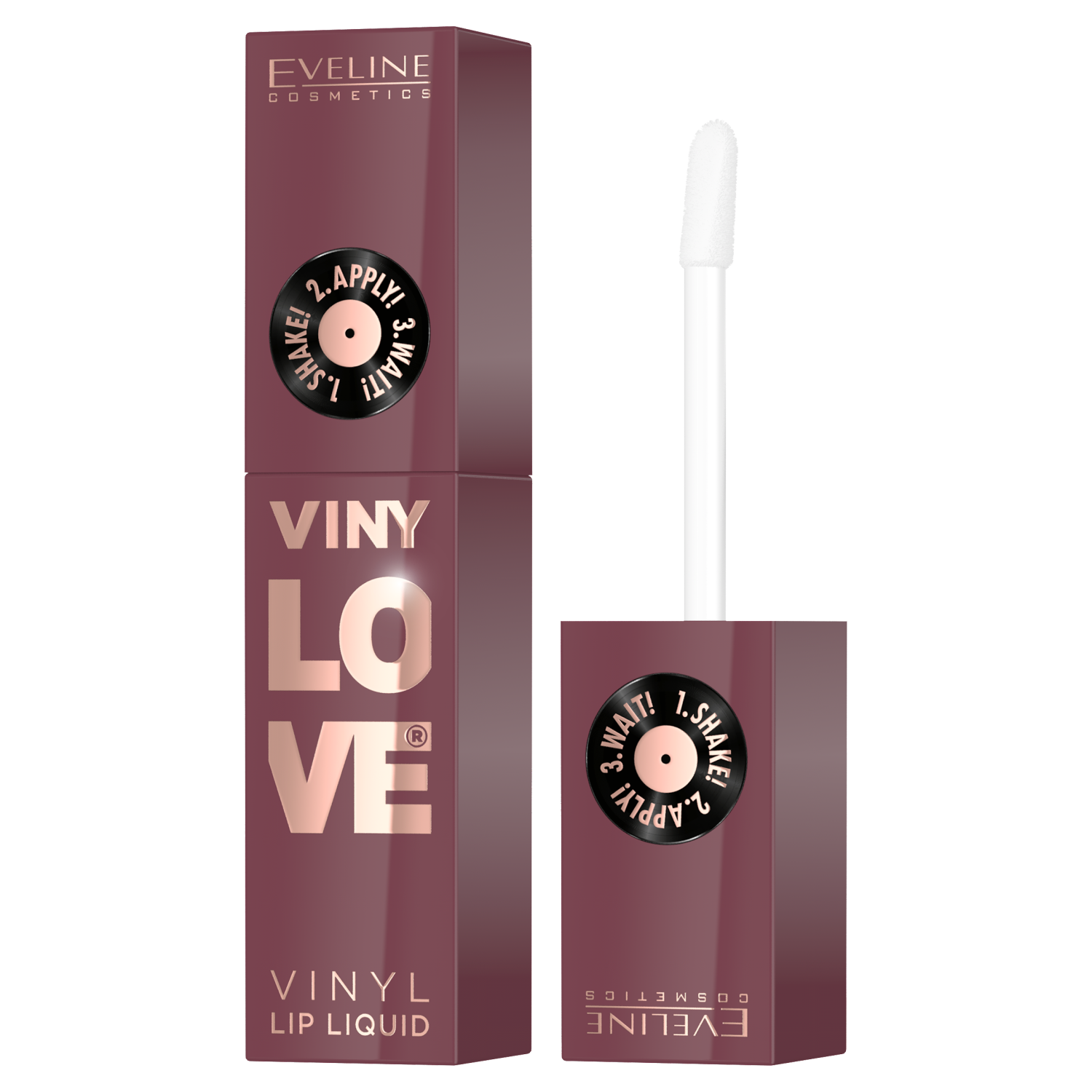 Nieznana Eveline Cosmetics VinyLove, długotrwała, płynna pomadka do ust z efektem winylowym, 08 Honey, 4 ml — Składniki i ocena