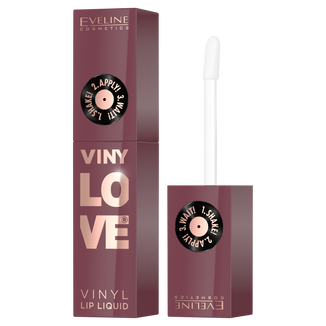 Eveline Cosmetics VinyLove, długotrwała, płynna pomadka do ust z efektem winylowym, 08 Honey, 4 ml - zdjęcie produktu