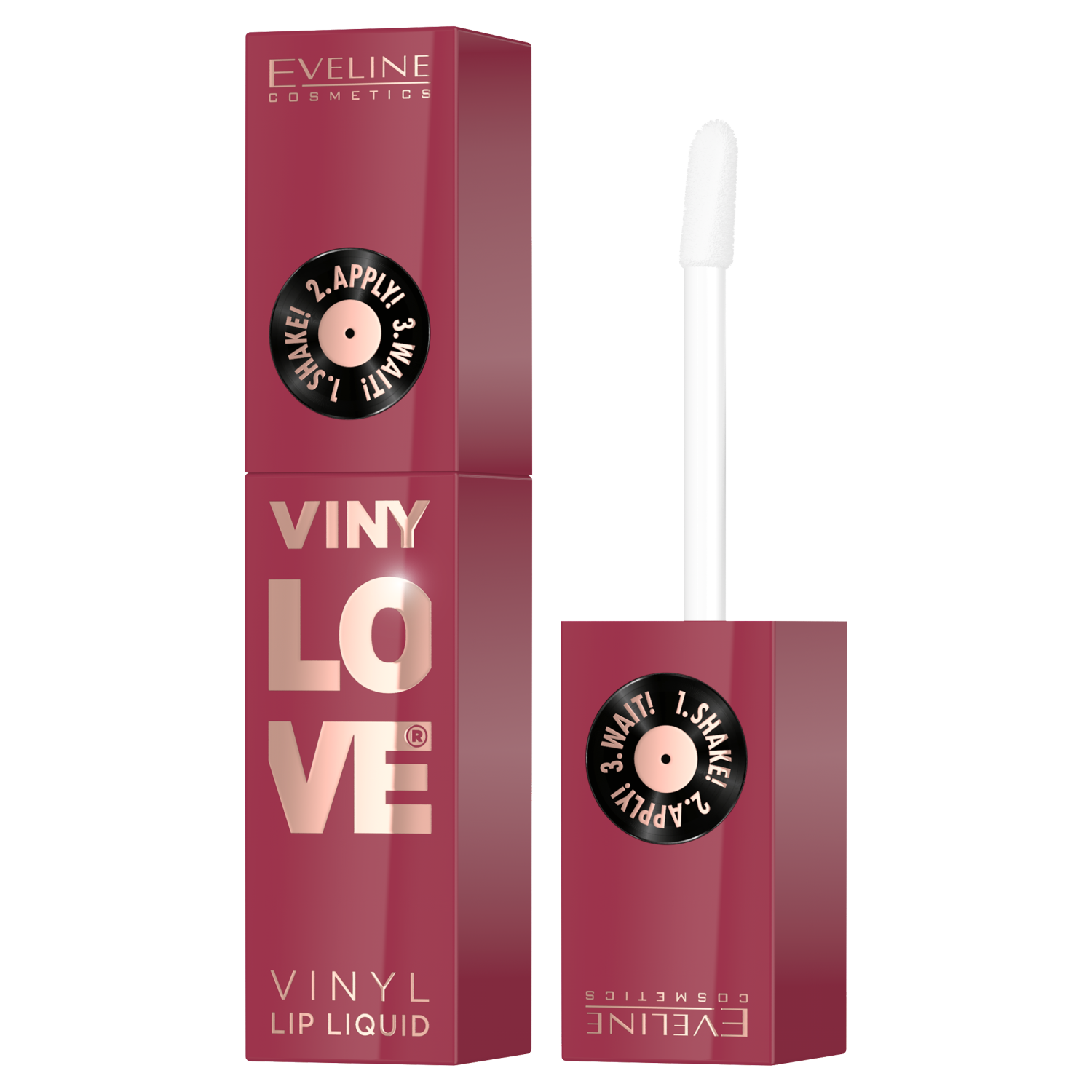 Nieznana Eveline Cosmetics VinyLove, długotrwała, płynna pomadka do ust z efektem winylowym, 09 Hotty, 4 ml — Składniki i ocena