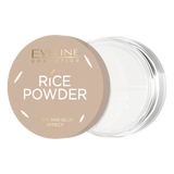 Eveline Cosmetics Rice Powder, transparentny puder sypki ryżowy, 10 g Eveline Cosmetics Rice Powder, transparentny puder sypki ryżowy, 10 g - miniaturka zdjęcia produktu