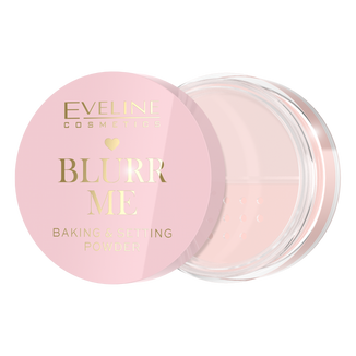 Eveline Cosmetics Blurr Me, puder sypki utrwalający z technologią Soft Focus, 8 g - zdjęcie produktu