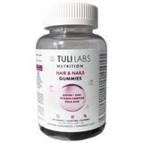 Tuli Labs Hair & Nails Gummies, żelki, smak malinowy, 60 sztuk - miniaturka zdjęcia produktu