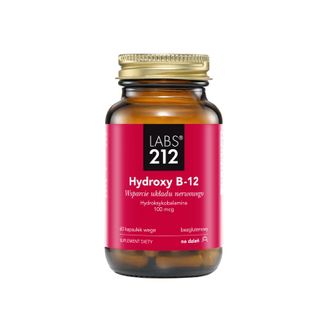 Labs212 Hydroxy B-12 100 µg, 60 kapsułek - zdjęcie produktu