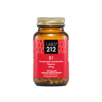Labs212 B1 Coenzymated Cocarboxylase Thiamine, 60 kapsułek - zdjęcie produktu