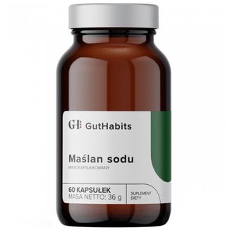 GutHabits Maślan sodu, 60 kapsułek - zdjęcie produktu
