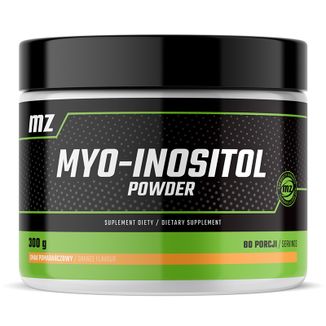MZ-Store Myo-Inositol Powder, smak pomarańczowy, 300 g - zdjęcie produktu