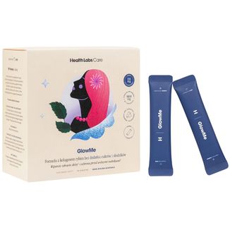 Health Labs GlowMe, smak malinowo-borówkowy, 30 saszetek - zdjęcie produktu