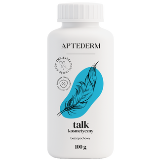 Aptederm talk kosmetyczny, bezzapachowy, 100 g - zdjęcie produktu
