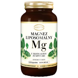 Magnez Liposomalny, 210 kapsułek - zdjęcie produktu