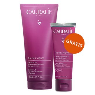 Caudalie The des Vignes, żel pod prysznic, 200 ml + regenerujący krem do rąk i paznokci, 75 ml gratis - zdjęcie produktu