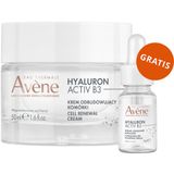 Avene Hyaluron Activ B3, krem przeciwzmarszczkowy, odbudowujący komórki, 50 ml + wypełniające serum do twarzy, 10 ml gratis - miniaturka zdjęcia produktu