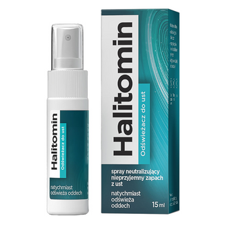 Halitomin, odświeżacz do ust, 15 ml - zdjęcie produktu