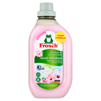 Frosch, koncentrat do płukania tkanin, kwiat hibiskusa, 900 ml - zdjęcie produktu