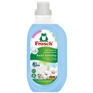 Frosch, koncentrat do płukania tkanin, kwiat bawełny, 900 ml - zdjęcie produktu