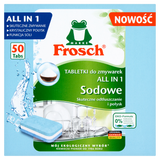 Frosch, sodowe tabletki do zmywarki, 50 sztuk - miniaturka zdjęcia produktu