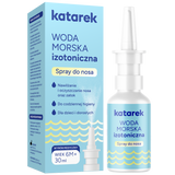 Katarek, woda morska izotoniczna, spray do nosa, 30 ml - miniaturka zdjęcia produktu