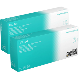Zestaw HIV Test domowy 3w1, szybki domowy test z krwi do wykrywania infekcji HIV, 2 sztuki - zdjęcie produktu