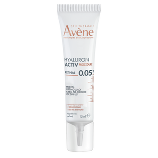 Avene Hyaluron Activ Procedure Mikro, liftingujący krem pod oczy i na zmarszczki wokół ust, 15 ml - zdjęcie produktu