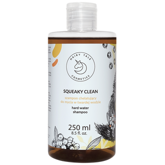 Hairy Tale Cosmetics Squeaky Clean, łagodny szampon chelatujacy do mycia w twardej wodzie, 250 ml - zdjęcie produktu