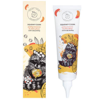 Hairy Tale Cosmetics Squeaky Clean, kwasowy peeling do skóry głowy, 150 ml USZKODZONE OPAKOWANIE - zdjęcie produktu