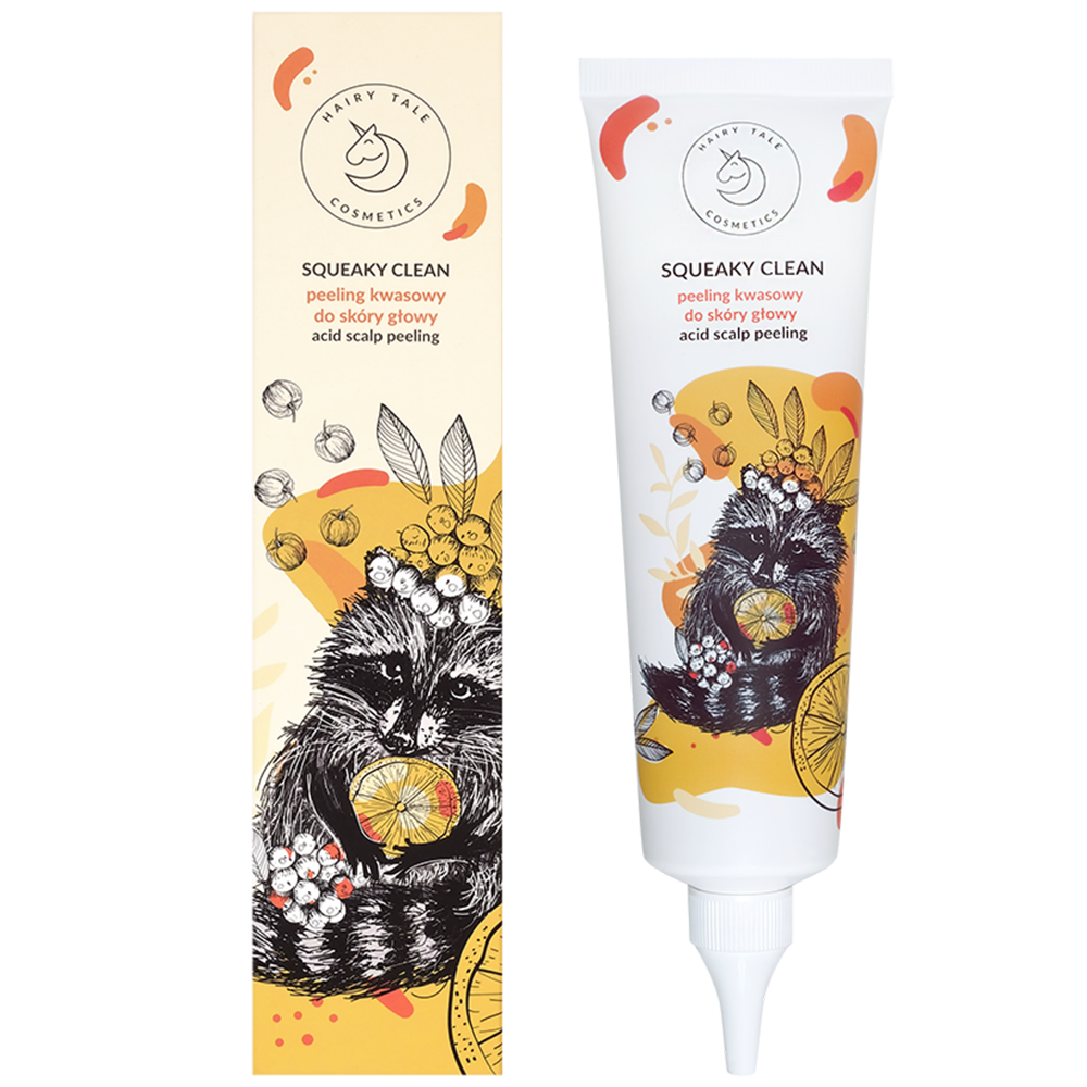 Hairy Tale Cosmetics Hairy Tale Cosmetics Squeaky Clean, mit Säure peeling für die Kopfhaut, 150 ml — Inhaltsstoffe und Bewertung