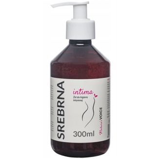 Srebrna Intima, żel do higieny intymnej, 300 ml Srebrna Intima, żel do higieny intymnej, 300 ml - zdjęcie produktu