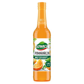 Łowicz Pomarańcza, syrop, 400 ml KRÓTKA DATA - zdjęcie produktu