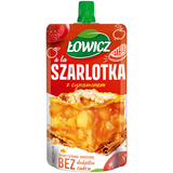 Łowicz Szarlotka z Cynamonem, deser ryżowo-owocowy, bez dodatku cukru, 100 g - miniaturka zdjęcia produktu