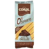 Coral Wafle z kremem kakaowym, bez dodatku cukru, 150 g KRÓTKA DATA - miniaturka zdjęcia produktu