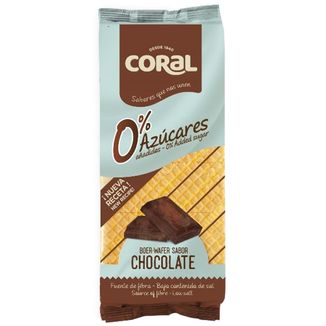 Coral Wafle z kremem kakaowym, bez dodatku cukru, 150 g - zdjęcie produktu