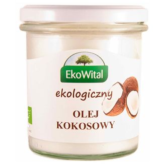 Ekowital Olej kokosowy, ekologiczny, 240 g - zdjęcie produktu