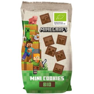 Pure&Fun Ciastka kakaowe dla dzieci, ekologiczne, Minecraft, 100 g KRÓTKA DATA - zdjęcie produktu